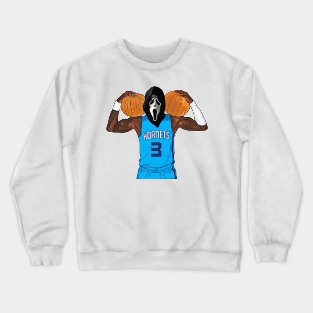 Scary Terry Rozier | Charlotte Hornets Crewneck Sweatshirt by ActualFactual